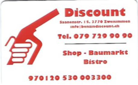 Tanken Benzin Discount